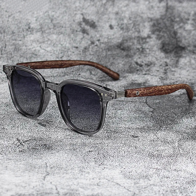 Colton Wood Grain Sunglasses